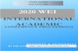 2020 WEI The 2020 WEI International Academic Conference Proceedings Vienna, AUSTRIA VIENNA, AUSTRIA