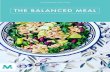 THE BALANCED MEAL - Uppy · THE BALANCED MEAL VICTORIAMALOUF.COM. ... and after exercise but in recent times the importance of carbohydrates and fat in muscle metabolism has been