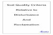 SOIL QUALITY CRITERIA RELATIVE TO - Alberta.cadepartment/deptdocs... · information concerning the site is well documented and an appropriate reclamation program planned prior to