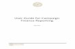 User Guide for Campaign Finance Reporting User Guide May 2019.pdf · 1.1 Create a New User Account This user guide is intended to provide assistance with online filing. Arizona Revised