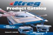 Kreg Catalog Volume 22 6-28...K3 Kreg Jig® Accessories $14999 ITEM# K3SP The perfect kit for the job site. Includes one drill-guide block, portable base, premium face clamp, 3/8”