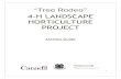 4-H LANDSCAPE HORTICULTURE PROJECT · Each activity in the 4-H Landscape Horticulture Project has learning outcomes identified at the beginning of the activity, and processing prompts