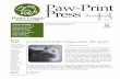 Paw-Print Press 13 - Potter League For Animals · Mr. Spock Paw-Print Press The Robert Potter League for Animals P.O. Box 412, Newport, RI 02840 Non Profit Organization US postage