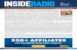 insideradio · with Cumulus Media in Indianapolis and Entercom in Portland. The apps enable listeners to interact with and respond to station programming, advertising, contests, polls