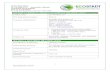 Safety Data Sheet ECOWORKS EC - Insecticide, Miticide, … · 2020-01-03 · 1 Form Preparation Date: 08-10-2017 Form Revision Date: 12-13-2019 Safety Data Sheet ECOWORKS EC® - Insecticide,