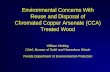 Environmental Concerns With Reuse and Disposal of ... · Environmental Concerns With Reuse and Disposal of Chromated Copper Arsenate (CCA) Treated Wood. William Hinkley . Chief, Bureau