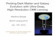 Probing Dark Matter and Galaxy Evolution with Ultra-Deep ... › bccpmeeting_jan2019 › Sehgal.pdf · CV limit 0 500 1000 1500 2000 2500 3000 L 0.06 ⌃ 0.04 0.02 0.00 0.02 0.04