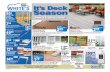 It’s Deck 95 Season · Steel Door Unit Door system includes door, frame and weatherstripping. 4-9/16" jambs. Bored lockset. 9-LITE.....195.00 BARK MULCH Your Choice 3/899 2-Cu.-Ft.