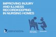 Improving injury and illness recordkeeping in nursing homes › sites › default › files › pdf › ... · Nursing homes have some of the highest injury and illness case rates