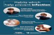 Habits which help prevent infection - Helsedirektoratet · Habits which help prevent infection A paper tissue over your mouth and nose protects others when you cough or sneeze. Throw