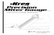 4- Precision Miter Gauge - Amazon S3Congratulations on choosing a Kreg Precision Miter Gauge! We have designed this tool to be the finest miter gauge available. It sets a new standard