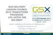 ASIS MILITARY LIAISON COUNCIL 2019 TRANSITIONS PROGRAM… › mys_shared › GSX19 › handouts › 6… · ASIS MILITARY LIAISON COUNCIL 2019 TRANSITIONS PROGRAM: LIFE AFTER THE