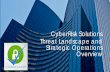 CyberRisk Solutions Threat Landscape and Strategic Operations … › content › dam › wcgcom › US_EN … · 2020-05-28 · CyberRisk Solutions, LLC provides Enterprise Risk