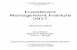 Investment Management Institute 2017download.pli.edu/WebContent/chbs/180869/180869...rescinding it. SEC ICA Release No. 26356 May 18, 2004 Commission releases Staff study on the costs