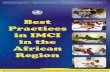 Best Practices in IMCI in the African Region · of Childhood Illness (IMCI). In the African region, 44 of the 46 countries are implementing IMCI in different phases, with 23 of the