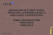 ADVANCED GCE UNIT, FSMQ, PRINCIPAL LEARNING LEVEL 3 …strathearn.org.uk › rock › shopstuff › file › OCR GCE timetable.pdf · JUNE 2013 Advanced GCE Units Final Examination