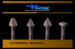 CARBIDE BURRS - Manufacturer of Cutting Tools · 2017-08-05 · CARBIDE BURRS High Performance Cutting Tools. Carbide Rotary Burrs sales@forbes.co.in CARBIDE B URRS 4.002 SERIES SHAPE