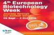 4th European Biotechnology Week - EuropaBio › sites › default › files › ... · Industrial biotechnology contributes over €30 billion to the EU economy and around 500 000