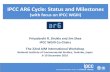 IPCC AR6 Cycle: Status and Milestones...IPCC AR6 Cycle: Status and Milestones (with focus on IPCC WGIII) Priyadarshi R. Shukla and Jim Skea IPCC WGIII Co-Chairs The 22nd AIM International