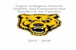2019 2020 UA Schools Athletic and Extracurricular … 2020 UA Schools...Athletic and Extracurricular Handbook for Families 2019 - 2020 1 Table of Contents Welcome to Upper Arlington