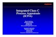 Integrated Class C Process Appraisals (ICPA) · Integrated Class C Process Appraisals (ICPA) Suzanne N. Delcambre Raytheon Company Garland, TX ... 452 Project Training Plan Description