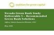 Nevada Green Bank Study Deliverable 5 – Recommended Green ... · • Cash flow is key – can overcome payback period barriers by making deals net cash flow positive from the start