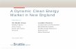 A Dynamic Clean Energy Market in New England€¦ · A Dynamic Clean Energy Market in New England . The Brattle Group Coalition Partners . Kathleen Spees Conservation Law Foundation