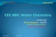 Lecture #51 RedoxChemistry: Lead II › cee › reckhow › courses › 680 › slides › 680l51.… · From: Aquatic Chemistry Concepts, by Pankow, 1991. David Reckhow CEE 680 #51