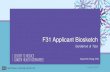 F31 Applicant Biosketch - cancermeetings.org Biosketc… · F31 Applicant Biosketch. Guidance & Tips. July 19, 2017 Davyd W. Chung, PhD. 2. Outline. 1. Key Points 2. Education Block