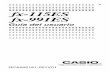 CASIO Europe - fx-115ES 991ES Sp...Inicializando la calculadora Cuando desea inicializar la calculadora y retornar el modo de cálculo y configurar a sus ajustes iniciales fijados