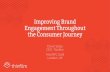 Improving Brand Engagement Throughout the Consumer Journey · 1Google/Ipsos, Consumers in the Micro-Moment, U.S., n=5,398 based on internet users, Mar. 2015 77 % of consumers use