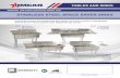 STAINLESS STEEL SPACE SAVER SINKS - Omcan Inc. SHEETS/Space … · TABLES AND SINKS STAINLESS STEEL SPACE SAVER SINKS Authorized Dealer SHIPPED ON PALLET *Only applies to item 39764