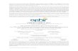 OPHIR ENERGY PLC · This document comprises a prospectus (this “Prospectus”) relating to Ophir Energy plc (“Ophir” or the “Company”), and has been prepared in accordance