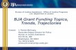BJA Grant Funding Topics, Trends, Trajectories Funding...BJA substance abuse and mental health programs are making an impact . Veterans Courts FY13 $4M (new) Drug Courts . FY13 $41M