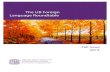 The UB Foreign Language Roundtable - University of Bridgeport · The UB Foreign Language Roundtable Fall 2014 Issue The Purpose of the Publication To provide UB students with knowledge
