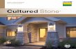 Cultured Stone - Basalite · Cultured Stone® manufactured stone, will not only enhance the beauty of your dream home, it will also add value and maintenance-free performance while