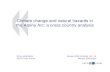 Climate change and natural hazards in the Alpine Arc: a ... · Climate change and natural hazards in the Alpine Arc: a cross country analysis ... France and Switzerland. – Policies: