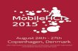 August 24th - 27th Copenhagen, Denmark · for the elderly, mobile vs. wearable, cognition and attention, self-reflection, and collaboration; 4 tutorials focusing on user experience,