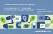 VMotion between Apples and Oranges Understanding CPU Compatibility Constraints for ...download3.vmware.com › vmworld › 2006 › tac1356.pdf · 2006-11-17 · VMotion between Apples
