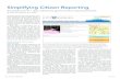 Simplifying Citizen Reporting - Esri · Simplifying Citizen Reporting An application developed for all major smart-phone operating systems enables citizens to more effectively and