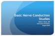 Basic Nerve Conduction Studies - AANEM...Basic Nerve Conduction Studies Holli A. Horak, MD University of Arizona August 2015 . Introduction Review nerve physiology/ anatomy Purpose