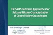 CV-SALTS Technical Approaches for Salt and Nitrate ......Jan 18, 2019  · CV-SALTS Stakeholder Led Initiative. 2 • State and Federal Agencies • Local Agencies • Discharger Community-Agriculture-Industry-Wastewater