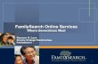 FamilySearch Online Services - ibiblionumerous family histories, family bible records, and service and pension records. World Vital Records () World Vital Records provides access to