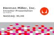 Herman Miller, Inc., Investor Relations Presentation Q4 FY12 · Q1 FY12 Q2 FY12 Q3 FY12 Q4 FY12 es Gross Margin and Adj. Operating Income % * Gross Margin % Adj. Operating Income