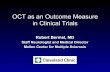 OCT as an Outcome Measure in Clinical Trialsimsvisual.com/wp-content/uploads/2017/03/Bermel_ACTRIMS_2017.pdfTakeaways: • OCT is well-suited as an outcome measure in clinical trials