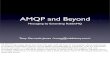 AMQP and Beyond - Oliver Wymantech.labs.oliverwyman.com/downloads/dev.lshift.net... · The main tool for customising RabbitMQ is the plugin system. The design and implementation of