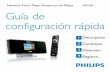 Network Music Player Streamium de Philips NP2500 Guía de ... · Si conecta el reproductor a una red doméstica con acceso a Internet de banda ancha: • Puede escuchar radio por