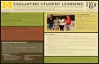 EVALUATING STUDENT LEARNINGcrlt.umich.edu/sites/default/files/CRLT50/poster... · (4) Mixed methods are needed to fully assess student learning from courses like IGR. • Student