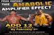 AMPLIFIER EFFECT - EagerLearner.com › The-Anabolic-Amplifier-Effects.pdf · BOLIC AMPLIFIER EFFECT Ok, so to translate that into English it basically means that a fat person goes