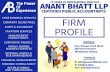 ANANT BHATT LLP - FIRM PROFILE › upload › 805742 › documents › D2C4B0...The firm in 2019, is now celebrating its 70th anniversary, marking it as one of the oldest standing